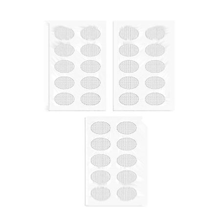 Ear Lobe Tape/Invisible Ear Lobe Support Patch for Pierced Ears - Eliminates the Look of Torn or Stretched Piercings - Protects Healthy Ear Lobes from Tearing (30 Count (Pack of 1)