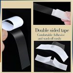 216 Strips Double Sided Tape for Fashion, Clothing and Body Tape | All Day Strength Invisible Dress Tape for women | Gentle to stick on Skin and clothes | Transparent (216 Strips) - Image 10
