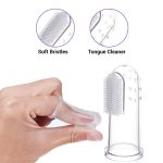 Baby Finger Toothbrush – 100% Silicone Infant Finger Brush for Cleaning & Massaging Gums – BPA Free – Pack of 2 with Storage Case - Image 4