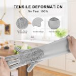 Gloves Magic Silicone Dish Washing Gloves, Silicon Cleaning Gloves, Silicon Hand Gloves for Kitchen Dishwashing and Pet Grooming, Great for Washing Dish, Car, Bathroom ( Multicolour, 1 Pair) - Image 7