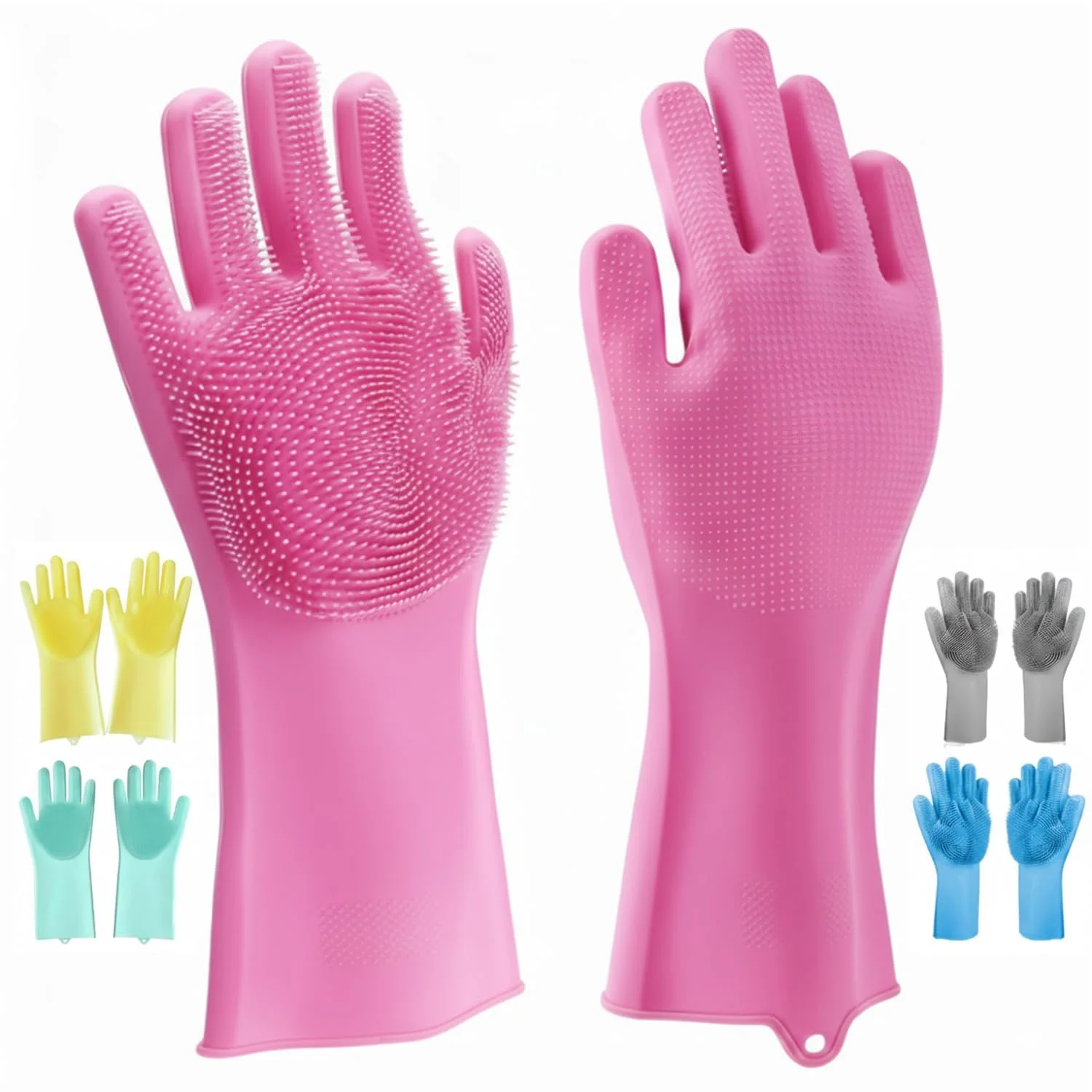 Nivrutti Household Silicone Cleaning Gloves