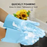 Kitchen Scrubber Gloves by Nivrutti