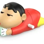 Nivrutti Shinchan crawling toy 5CM manual clockwork moving figure