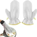 Nivrutti Best Wire Dishwashing Gloves – Premium Heavy Duty Stainless Steel Scrubber Gloves for Kitchen Cleaning (1 Pair)