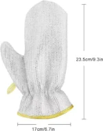 Premium Wire Dishwashing Gloves for washing dishes pots pans and kitchen utensils