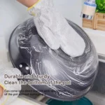 Non Scratch Wire Dishwashing Gloves reusable kitchen scrubber gloves for cookware