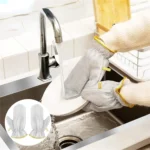 Nivrutti Wire Dishwashing Gloves | Premium Heavy Duty Stainless Steel Scrubber | 1 Pair - Image 7