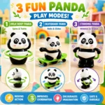 Nivrutti hula hoop panda toy for kids